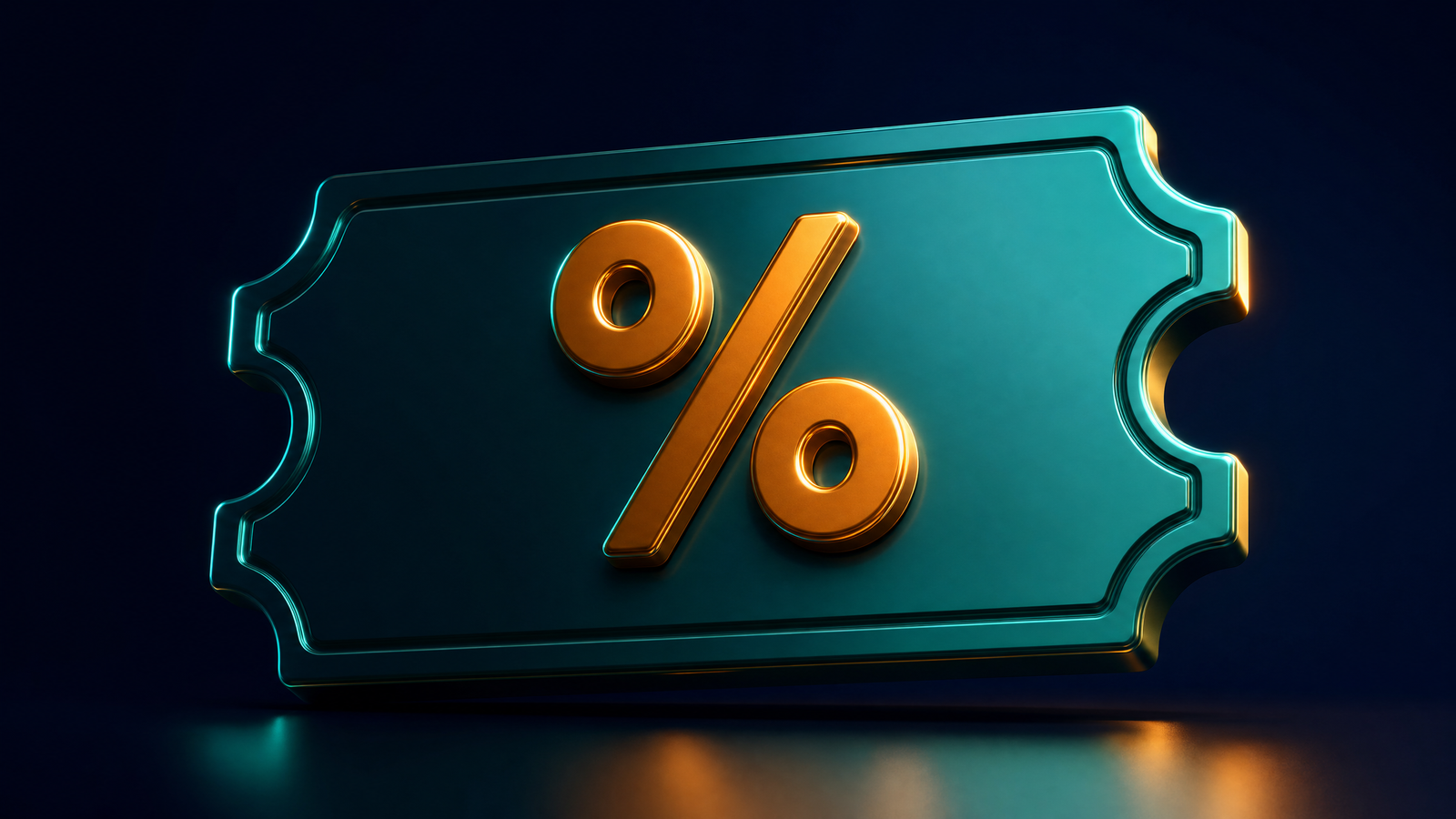 Glossy 3D promo voucher representing Kinghills bonus promo codes