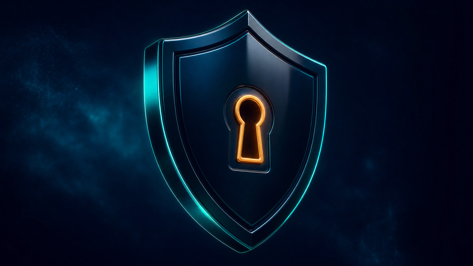 Glossy 3D shield representing player data security at Kinghills